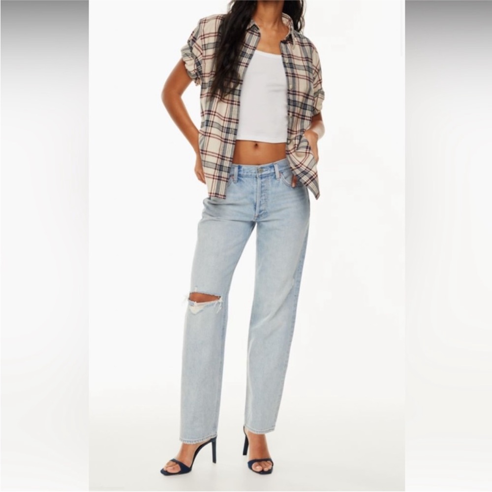 Aritzia denim forum Joni low rise loose jean